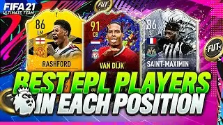 FIFA 21 | BEST AND OVERPOWERED PREMIER LEAGUE PLAYERS IN EACH POSITION!🔥 | CHEAP + EXPENSIVE✅ FUT 21