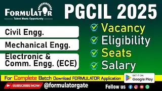 PGCIL 2025 | PGCIL Recruitment 2025 | 1543 Seats II Eligibility II Selection Criteria