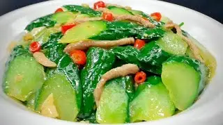 黄瓜和它搭配在一起简直是绝了，鲜嫩脆爽，开胃又下饭，营养好吃