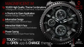 [PERSONA] Crazzo - Watchface for Samsung Gear S2 / S3 / Sport / Galaxy Watch / Galaxy Watch Active