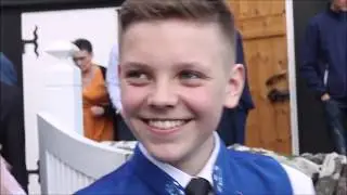 Ervin og Ámundur á fermingardegnum