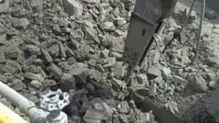 Dumping at the Primary Crusher