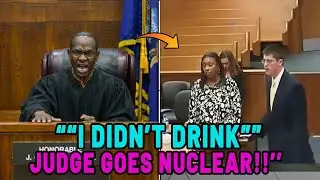 JUDGE DESTROYS DRUNK DRIVER WHO LIED TO HIS FACE&hellip; INSTANT ARREST!!!