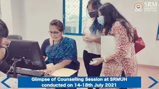 Offline Counseling Session at SRMUH | SRM University Sonepat