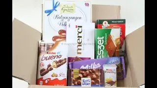 Candy German Chocolate Subscription Box Unboxing/Tasting #candygerman