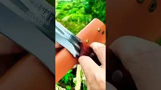 Longquan forged pig-killing knife. Special knife for bone removal and cutting#outdoor #viral