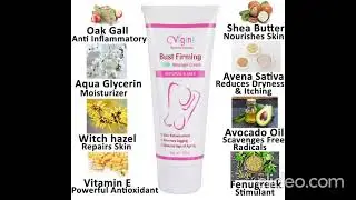 Vigini 100% Natural Actives Bust Breast Enlargement Enhancement  Tightening Firming Massage Cream