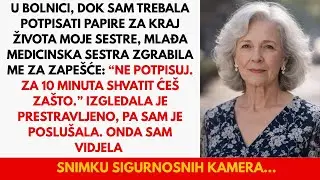 „Ništa ne potpisuj. Molim te, samo mi vjeruj” — šapnula je u užasu mlada medicinska sestra. A onda…