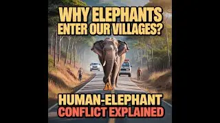 Why Elephants Come onto Roads and Into Human Settlements