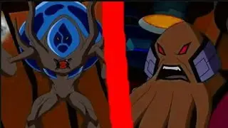 Ben 10 Ultimate Alien Albedo as Ultimate Swampfire vs Vilgax - Color Edit