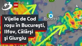 Vijelie de Cod roşu în Bucureşti, Ilfov, Călărşi şi Giurgiu. Oamenii au fost avertizaţi prin Ro-Aler