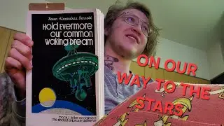 a reader finding letters in the stars reads
