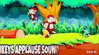 Cartoon Monkeys Applause Sound Effect