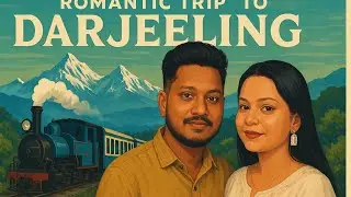 Darjeeling Vlog 2025 | Toy Train, Tea Gardens & Himalayan Views 🚂🏔️///Romantic Escape to Darjeeling