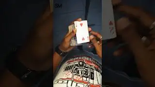 Crazy card magic trick😲😲[Smile is the licence to happiness😃😃]@shyamallofmagic #trending #card
