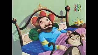 The King and the Foolish Monkey UK English Accent #kidsrhyms #bedtimestories #moralstories