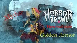 Horror Brawl - New Rod skin showcase! Mythic Golden armor