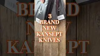3 совершенно новых ножа Sweet Kansept! #edcknife #knifereview