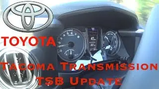 2016+ Tacoma Transmission TSB Update - TSB-0077-16 - Tim's Tacoma Garage Ep.8