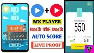 ROCK THE DOCK GAME HACK TRICK || MX PLAYER ROCK THE DOCK GAME MOD APK || MX PLAYER ALL GAME MOD APK