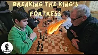 Master Tactic: Coach Breaks the King's Flank and Wins!