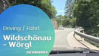 Driving from Wildsch&ouml;nau - Niederau to W&ouml;rgl in Tirol - Mountain route - Mitfahrt - Fahrt - Drive