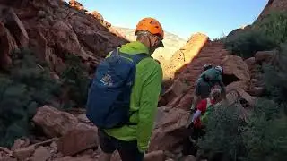 Epic Red Rock Canyon Scramble! Kraft Mountain Loop Highlights #hiking