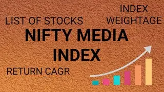 Nifty Media Index Stock List Weightage Chart 2020 | Media index Companies Shares