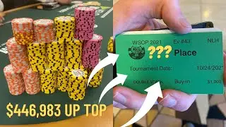 $446,983 UP TOP - Double Stack Day 3 (S2 V34 Part 3 #PokerVlog)