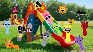 Collecting EVERY Sprunki in the Amusement Park (INSANE)