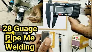 Argon Welding 28 Guage Steel Pipe | Lite Stainless Steel Pipe Welding Tips
