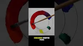 🎨c&iacute;rculo crom&aacute;tico de cores intensas