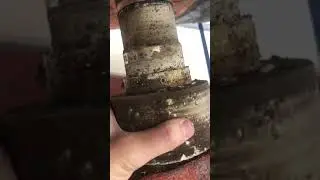 Excessive play in rudder bearing