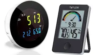 Best Top 10 Digital Hygrometer Thermometer For 2022   Top Rated Best Digital Hygrometer