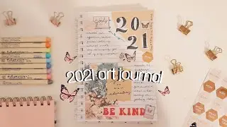 my first time ART JOURNALING | art journaling for beginners | 2021 art journal