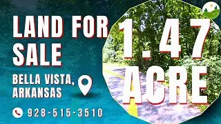 1.47 acre land for sale in Bella Vista, Arkansas [16-18501-000]