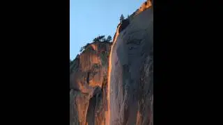 Firefall - Horsetail Waterfall in Yosemite NP - CA - February 2011
