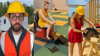 Невероятно умный работник и уморительные неудачи | Строительная подборка №9