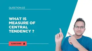 Measure of central Tendency