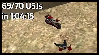 69/70 Unique Stunt Jumps Speedrun in: 1:04:15