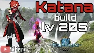 Toram Online - Katana Build lv 205