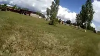 Droneframes Mini-D quadcopter lots of crashing