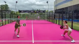 Aldryanna & Ariff (0) vs (2) Natt & Brice | Padel Tropical 🇹🇭