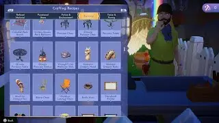 Disney Dreamlight Valley Summer Crafting Station And Sizzling BBQ Cooking Station