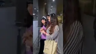 Aishwarya With Aradhya Spotted  #aishwaryarai #shorts #aishwaryaraibachchan #bollywood #ytshorts #