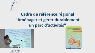 Pour des parcs d'activit&eacute;s attractifs : cadre de r&eacute;f&eacute;rence r&eacute;gional & parcours performance durable