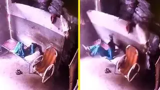 REALLY BAD WALL COLLAPSE ACCIDENT 💀