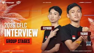 CFLC Player Interview &mdash; PRMX YASKIE & PRMX FLYKIDO 🔥🇮🇩