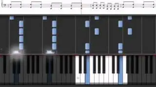 How to Play Gundam 00 - Ash like snow on piano WITH MUSIC SHEET