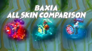 Baxia Season 30 Reward Skin Black Tortoise VS Badass Roller VS Ba-tender Skin Comparison